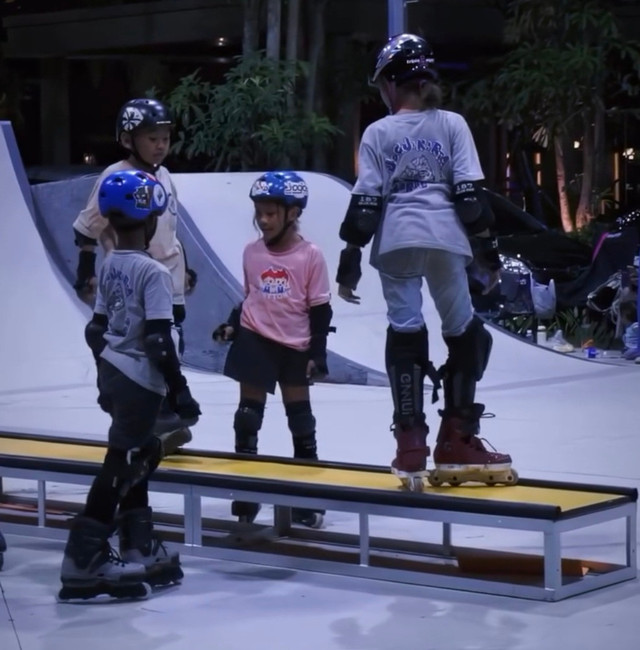 Skatepark di Wyndham Garden Yogyakarta. Foto: Instagram @wyndhamgardenyogyakarta_