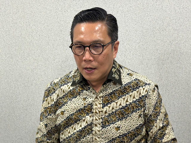 Direktur Utama BEI Jeffrey Hendrik di kantornya, Jakarta, Senin (19/10). Foto: Muhammad Fhandra/kumparan