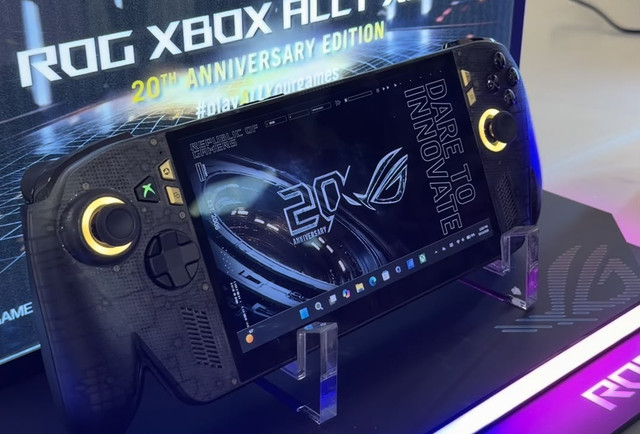 Asus ROG Xbox Ally X20. Foto: Habib Allbi Ferdian/kumparan