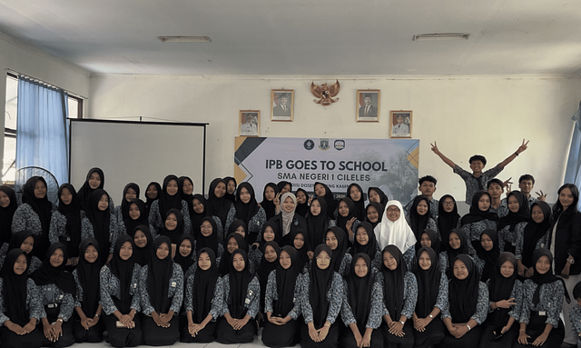 IPB Goes to School. Foto: Annisa Nur Fadillah 