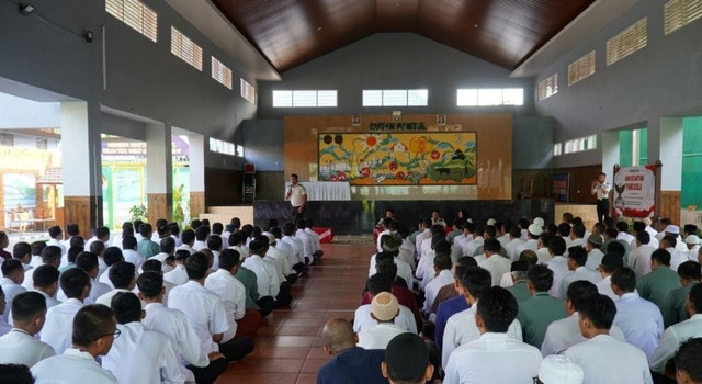 Foto Rutan Bantul gelar dialog interaktif bersama warga binaan untuk menyerap aspirasi dan meningkatkan kualitas pelayanan yang humanis, terbuka, dan responsif.