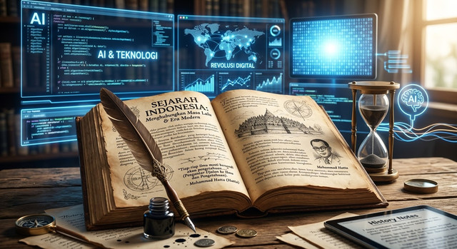 Mencari sejarah menggunakan Teknologi & AI