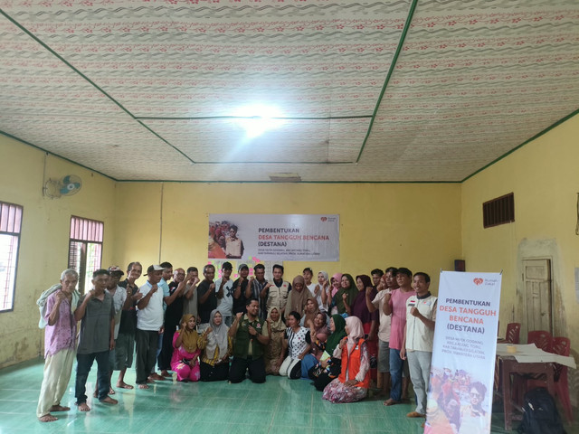 Pascabanjir Bandang, Rumah Zakat Bentuk Desa Tangguh Bencana di Huta Godang 2926 