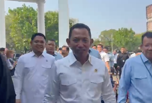 Kantor Staf Presiden Jenderal Listyo Sigit Prabowo di Kompleks Istana Kepresidenan, Jakarta, Rabu (21/10/2026). Foto: Zamachsyari/kumparan