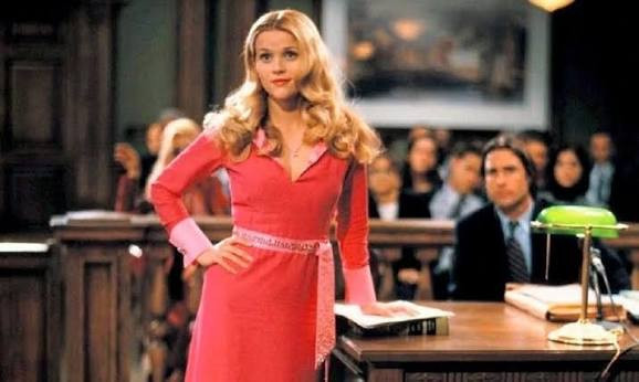 Elle Woods in Legally Blonde (2001), challenging stereotypes about femininity, intelligence, and women’s competence in the legal profession. Picture: Shutterstock