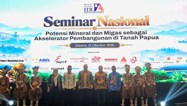 Seminar Nasional: Potensi Mineral dan Migas Sebagai AKselerator Pembangunan di Tanah Papua. Foto: Ikatan Alumni ITB