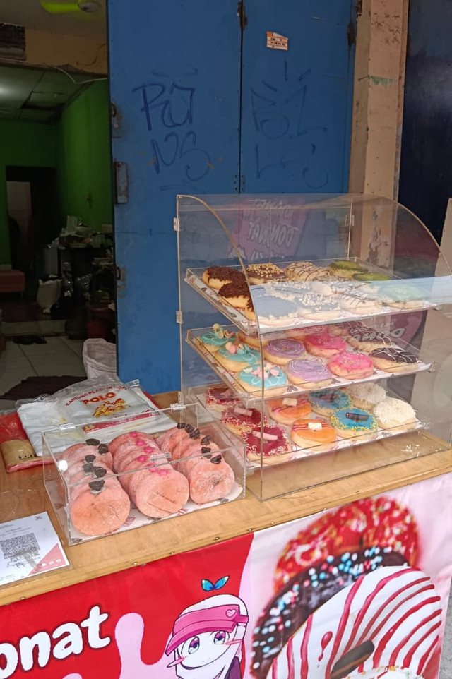Outlet sekaligus rumah produksi NJ Donat milih Nydia, Foto: Sofi Hapsari Putri