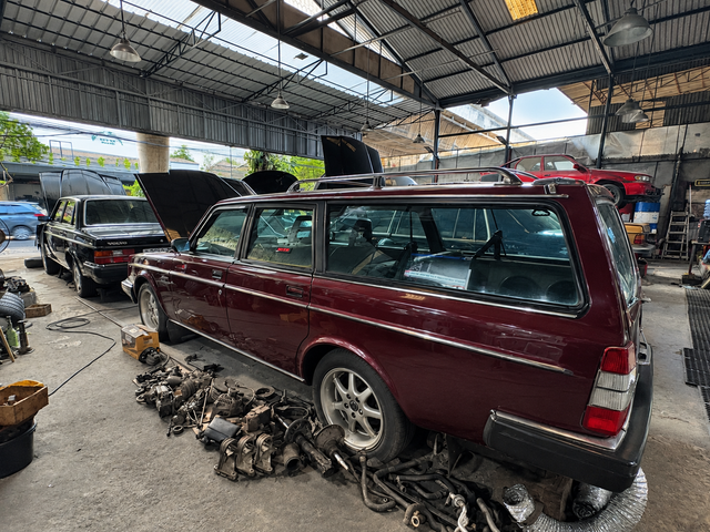 Volvo 265 GLE. Foto: Alvian Yoga Yulianto/kumparan