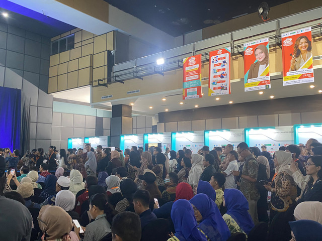 Suasana pada Karir Jakarta dan Tenaga Kerja Mandiri Expo 2026, Jakarta, Kamis (22/10/2026). Foto: Aditya Nugraha/kumparan
