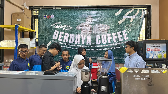 Sumber : Dokumentasi kegiatan BERDAYA COFFEE yang diselenggarakan oleh PPMI Jakarta Barat di SLB Negeri 10 Jakarta, Selasa, 20 Oktober 2026.