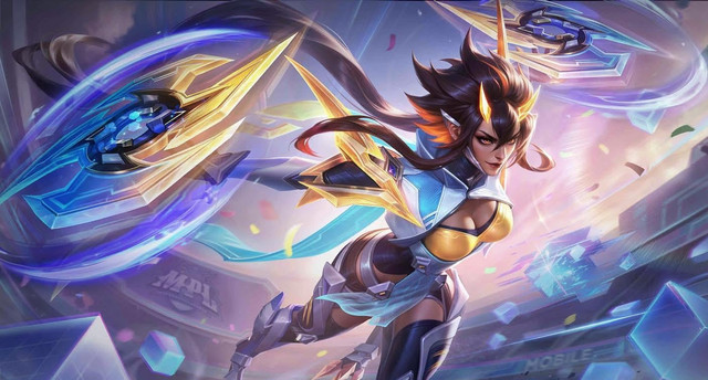 Ilustrasi hero Hanabi di Mobile Legends: Bang Bang. Foto: MLBBHub