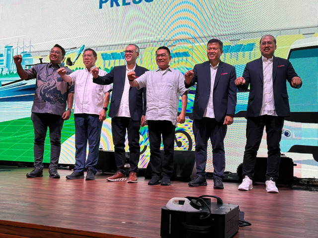 Press Conference Periklindo Electric Vehicle Show (PEVS) 2026 di Senayan, Jakarta Pusat. Foto: Alvian Yoga Yulianto/kumparan