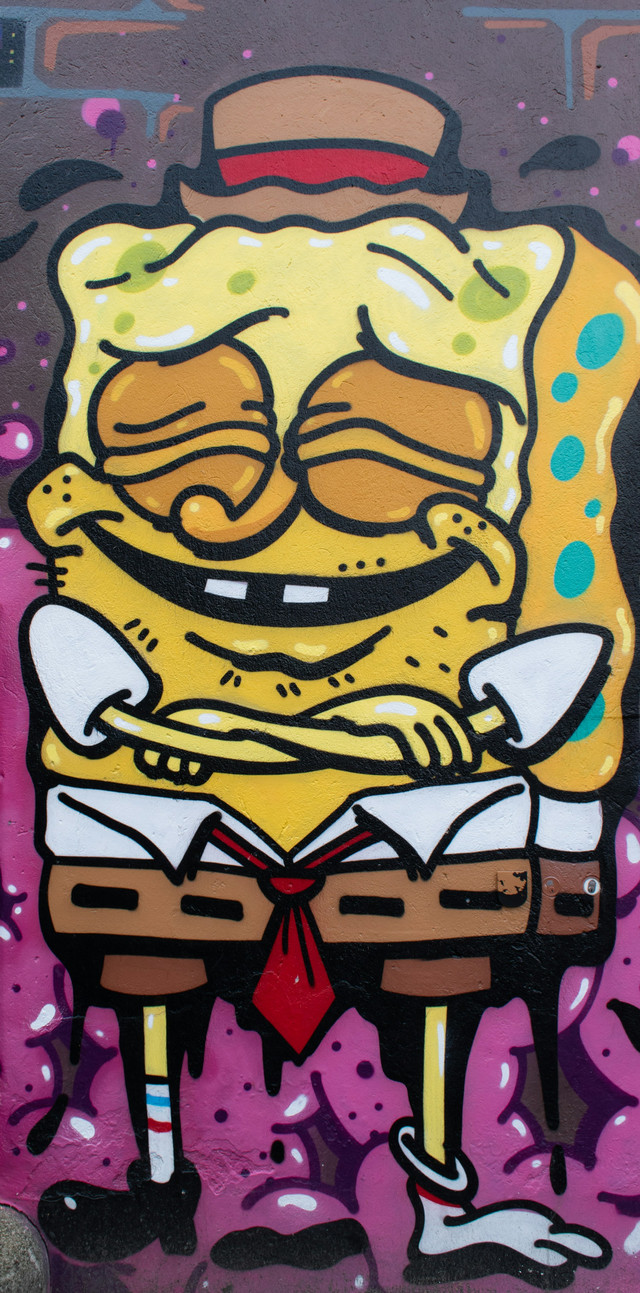 Ilustrasi tentang SpongeBob (Sumber foto: https://www.unsplash.com/ Free stock photos)