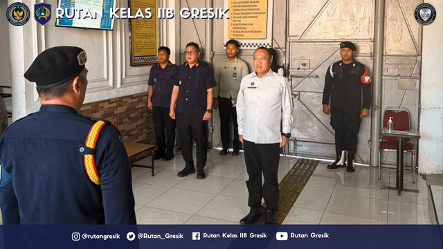 Perkuat Kualitas Pelayanan, Rutan Gresik Terima Kunjungan Tenaga Ahli Menteri Imipas