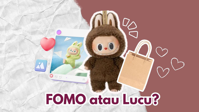 Foto: Ilustrasi FOMO (Fear of Missing Out) yang memicu pembelian impulsif pada remaja (dibuat dengan Canva)