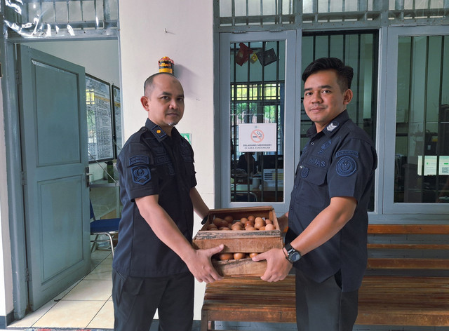 Jumat Berkah di Rutan Banjarnegara, Hasil Budidaya Ayam Petelur Hadirkan Manfaat