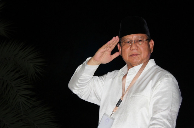 Presiden Republik Indonesia, Prabowo Subianto. Sumber: shutterstock.