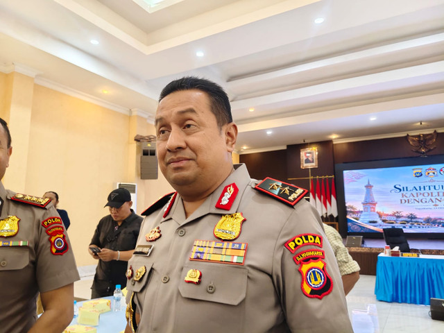 Kapolda DIY Irjen Pol Langgeng Purnomo di Polda DIY, Jumat (23/10). Foto: kumparan/Panji Purnandaru