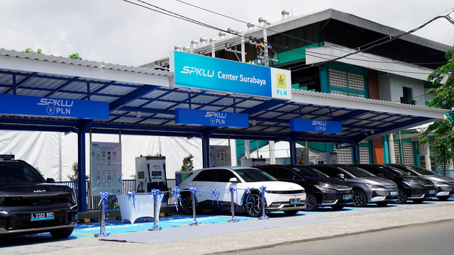 SPKLU Center Surabaya. Foto: Dok. PLN Icon Plus