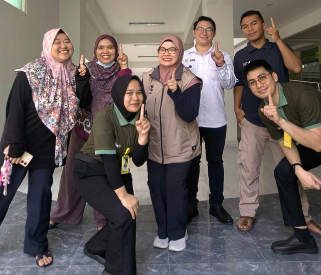 TDA Kutai Kartanegara Gelar Jumat Berkah di RSUD AM Parikesit