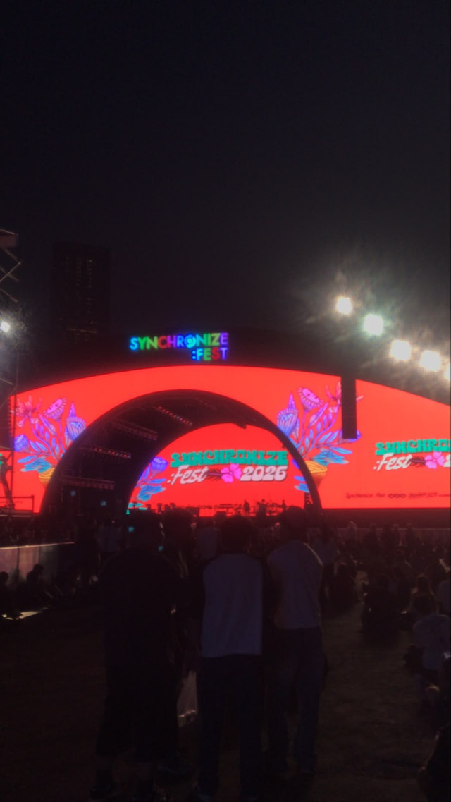 Foto: Dokumentasi pribadi, diambil saat Synchronize Fest 2026.