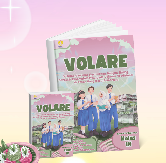 Buku Ajar VOLARE. Foto: dokumentasi pribadi dari tim VOLARE