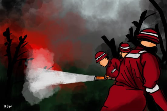 Ilustrasi dibuat oleh rekan penulis menggunakan ibisPaint X