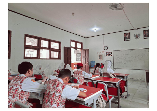 Kegiatan pembelajaran di salah satu sekolah inklusi di Kalimantan Timur. Foto: Dokumen Pribadi/M. Hadi Al Hafidh