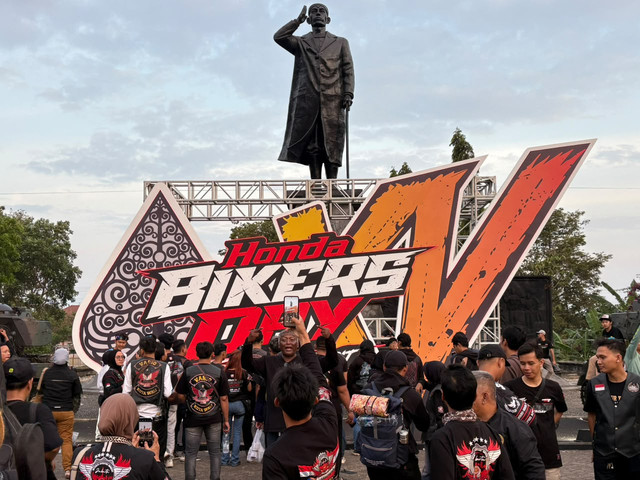 Puncak Honda Bikers Day (HBD) 2026 di Lapangan Panglima Besar Jendral Sudirman, Ambarawa, Jawa Tengah. Foto: Alvian Yoga Yulianto/kumparan