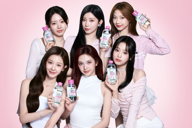 Gandeng BABYMONSTER, Garnier Hadirkan Inovasi Micellar Water Terbaru. Foto: Garnier