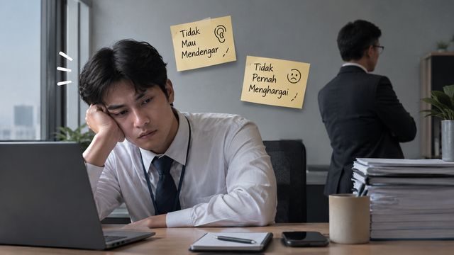 Terkadang, alasan seseorang memilih resign bukan karena gaji yang tak sepadan, melainkan karena merasa tidak didengar, tidak dihargai, dan kehilangan semangat di tempat kerja.