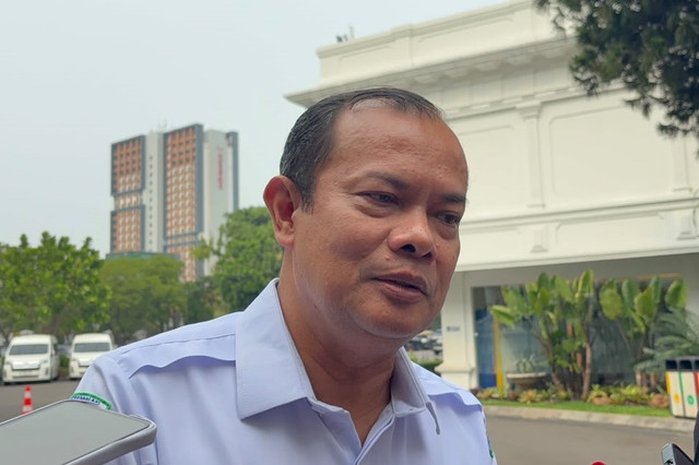 Kepala BMKG Teuku Faisal Fathoni di Kompleks Istana Kepresidenan, Jakarta, Senin (26/10/2026). Foto: Zamachsyari/kumparan