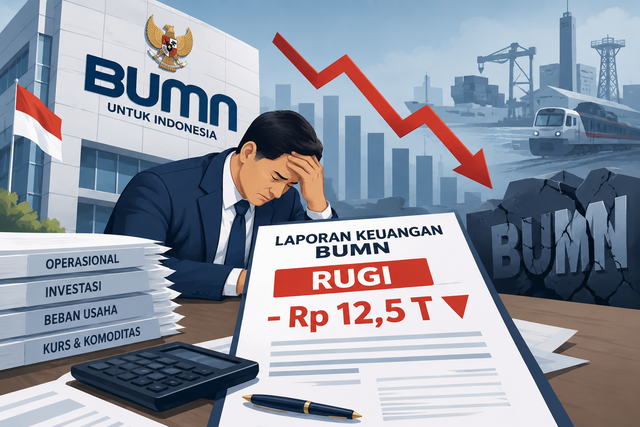 Ilustrasi BUMN (ChatGPT)