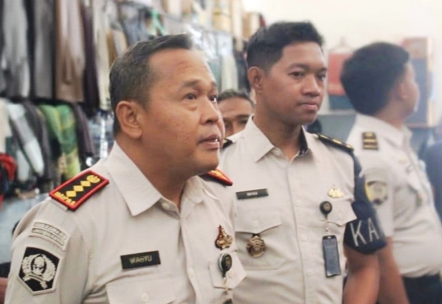 (kiri) Kalapas bersama Ka KPLP Jember