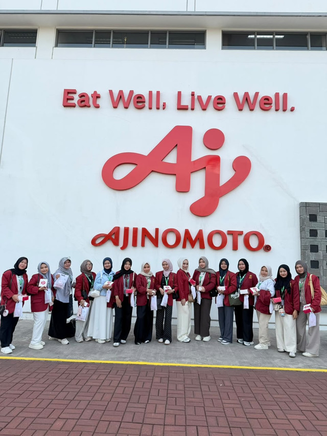 Dokumentasi kunjungan KKL di PT Ajinomoto