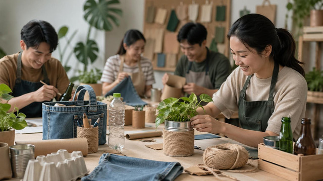 Sumber: Shutterstock. Pemanfaatan barang bekas menjadi produk kreatif merupakan strategi bisnis yang menggabungkan inovasi, nilai ekonomi, dan kepedulian terhadap lingkungan.