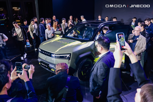 OMODA X hadir dengan desain mecha, fitur AI, dan kemampuan off-road. Perusahaan masih mengkaji kemungkinan menghadirkan crossover tersebut ke pasar lokal. Foto: Dok. Omoda-Jaecoo