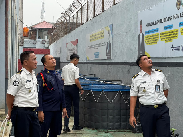 Pastikan Keamanan Optimal, Lapas Mojokerto Cek Sarana dan Prasarana Pengamanan (Foto:HumasLapasMoker)