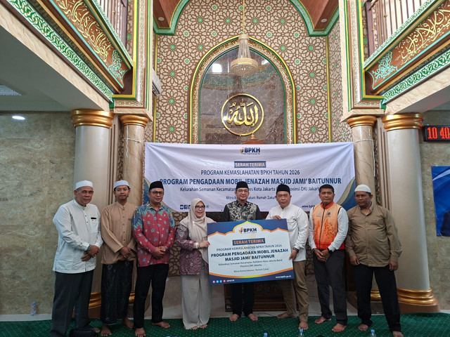BPKH Bersama Rumah Zakat Salurkan Mobil Jenazah untuk Warga Jakarta Barat 2026