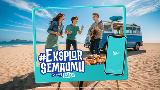 blu by BCA Digital bawa semangat #EksplorSemaumu untuk merayakan kebebasan tiap orang dalam menentukan cara mainnya sendiri. Foto: Dok. blu by BCA Digital
