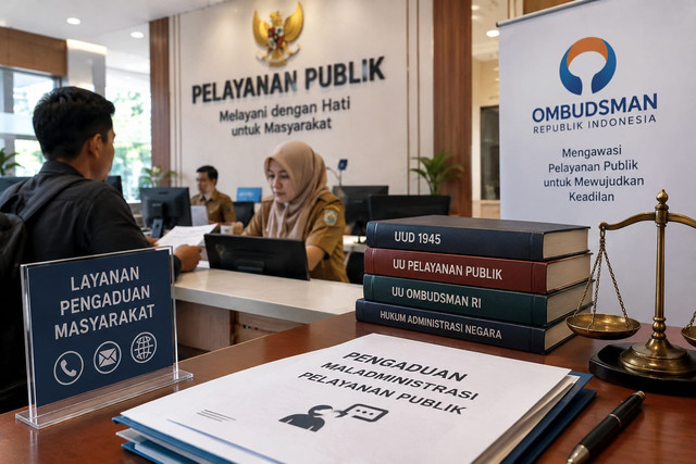 ilustrasi pelayanan publik, poto besumber dari AI.
