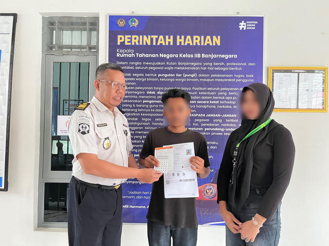 Apresiasi Hasil Kerja, Rutan Banjarnegara Penuhi Hak Premi WBP Bebas Murni