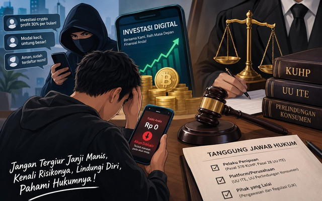 ilustrasi gambar ini dibuat oleh penulis dengan ai