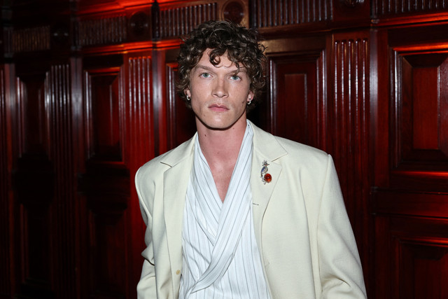 Connor Storrie menghadiri acara peluncuran Blue Book 2026 di Park Avenue Armory pada 16 April 2026 di New York City. Foto: Jamie McCarthy/Getty Images/AFP