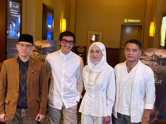 Jumpa pers film Hamka Vol.3 di Senayan, Jakarta Pusat, Rabu (28/10). Foto: Dok. kumparan