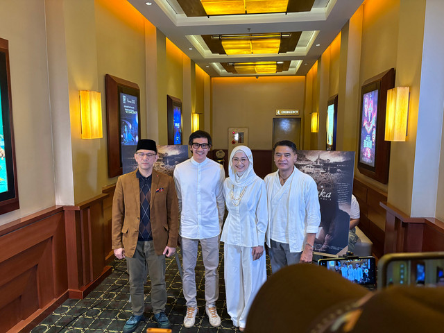 Suasana jumpa pers film Hamka Vol.3 di Senayan, Jakarta Pusat, Rabu (28/10). Foto: Dok. kumparan