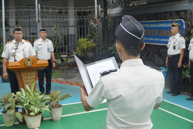 Kobarkan Semangat Hari Sumpah Pemuda ke-98 Rutan Banjarnegara Tanamkan Nilai Patriotisme & Kegigihan