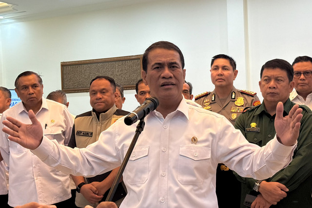 Menteri Pertanian (Mentan) Andi Amran Sulaiman di kediamannya, di kawasan Kalibata, Jakarta Selatan, Kamis (29/10/2026). Foto: Widya/kumparan