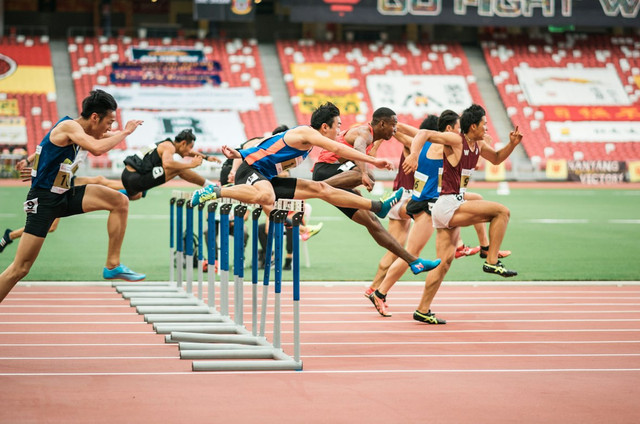 Ilustrasi Induk organisasi untuk olahraga atletik di Indonesia adalah,Foto:Unsplash/Jonathan Chng