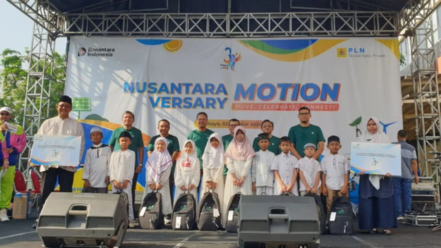 PT PLN Nusantara Power Santuni Anak Yatim Binaan DT Peduli dalam kegiatan Peringatan Hari Ulang Tahun ke-31 Perusahaan (Sumber: DT Peduli)